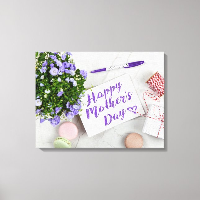 HAPPY MOTHER'S DAY  CANVAS PRINT (Front)