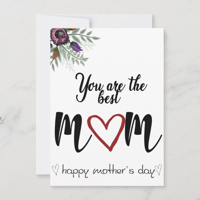 Happy Mother's Day Card (Front)