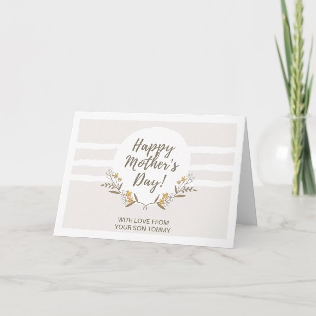 HAPPY MOTHER'S DAY CARD (Front)