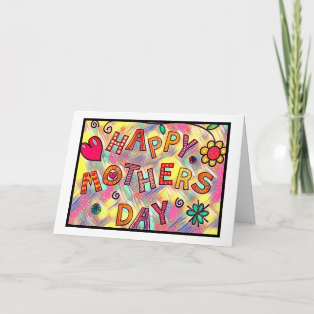 Happy Mothers Day! Card (Front)