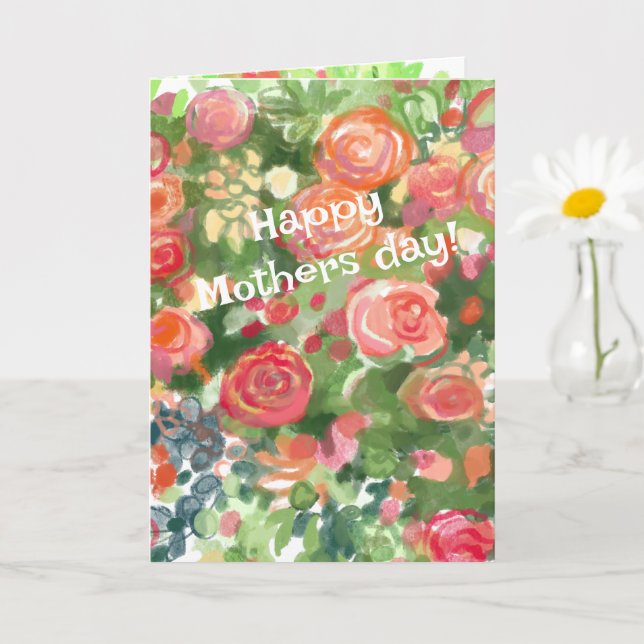 Happy mothers day! card (Small Plant)
