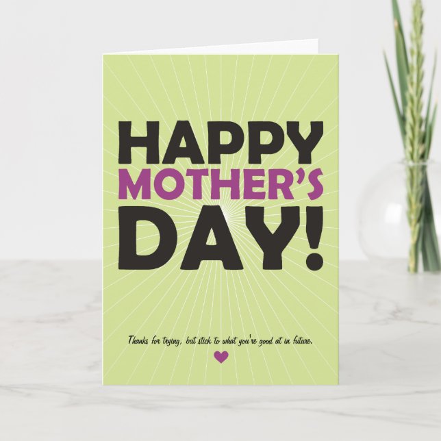 Happy Mother's Day Card (Front)