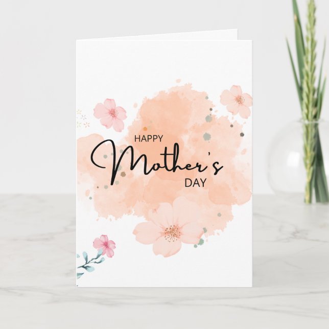 Happy Mothers day  Card (Front)