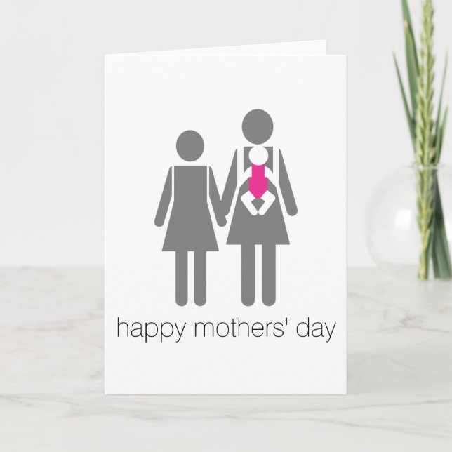 Happy Mothers' Day! Card (Front)