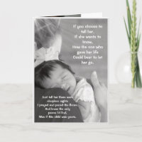 Happy Mother's Day Card - Adoptive or Birth Mum