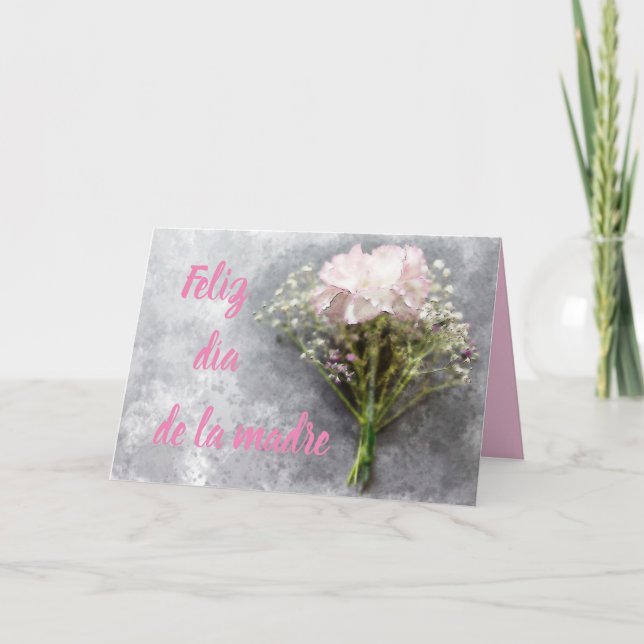 Happy Mothers Day Card in Spanish (Front)