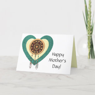 Happy Mother's Day Card with Dreamcatcher