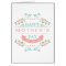 Happy Mother's Day - Chic Teal Cream Pink Floral