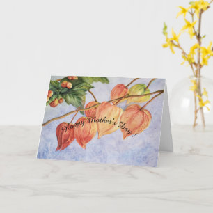 HAPPY MOTHER'S DAY CHINESE LANTERNS CARD