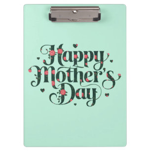 Happy Mothers Day Clipboard