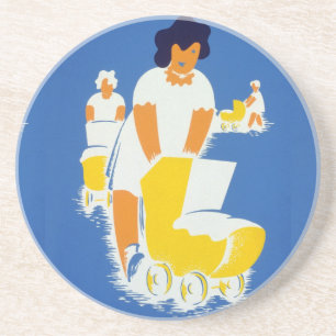 happy mothers day coaster