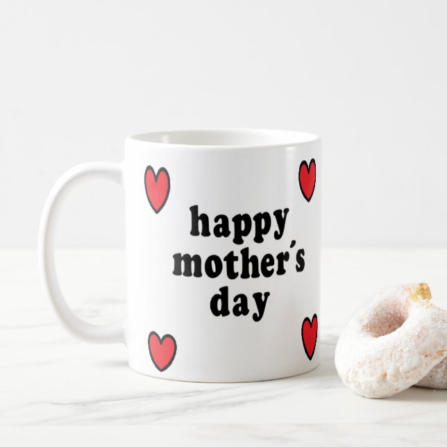 Happy mother's day coffee mug (With Donut)