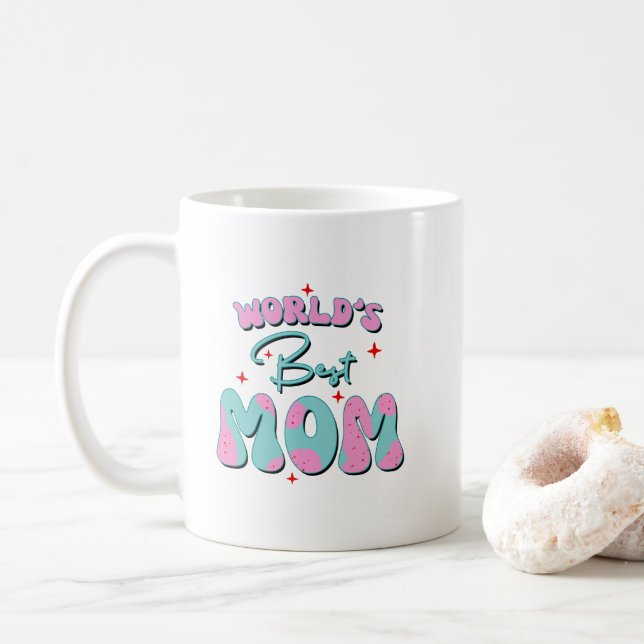 Happy Mothers Day Coffee Mug (With Donut)