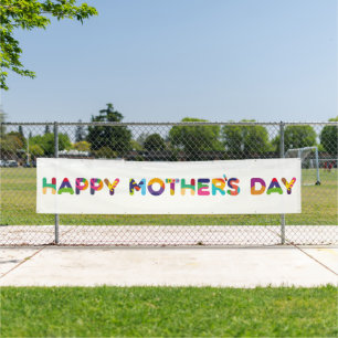 Happy Mother's Day Colourful Banner