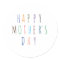 Happy Mothers Day Colourful font