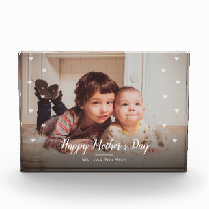 Happy Mother's Day Custom Photo Block