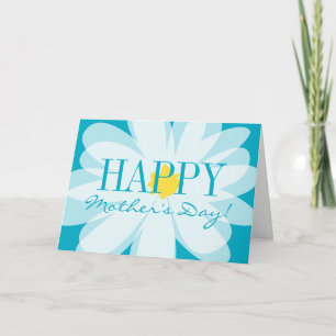 Happy Mother's Day cute floral greeting card