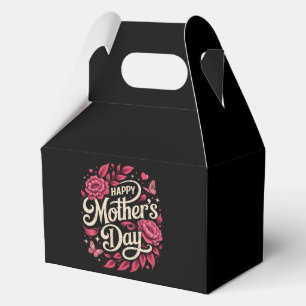 Happy Mothers Day Cute Floral Mum Favour Box