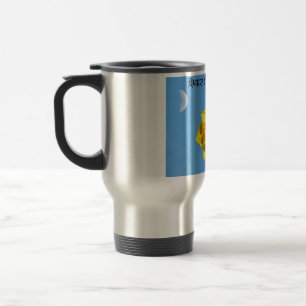 Happy Mother's Day Daffodils Gold Medal flowers Travel Mug