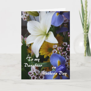 Happy Mother's Day-Daughter-Pretty Floral Card