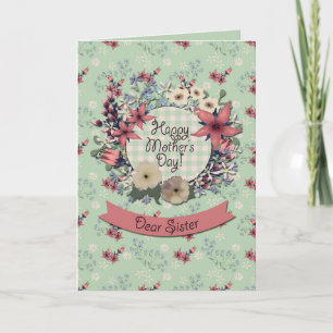 Happy Mother's Day Dear Sister Card