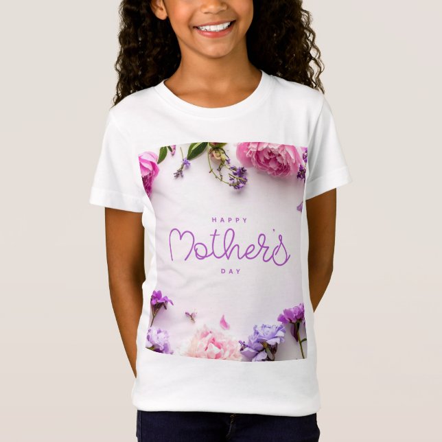 Happy mothers day design  T-Shirt (Front)