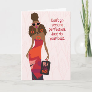 Happy Mother's Day - Don't go seeking perfection Thank You Card