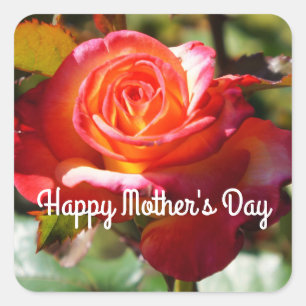 Happy Mother's Day Dream Come True Rose #2 Sticker