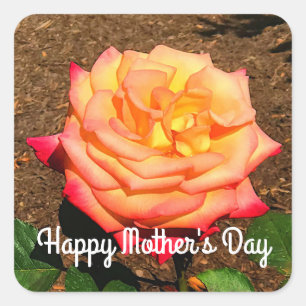 Happy Mother's Day Dream Come True Rose #3 Sticker