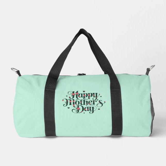 Happy Mothers Day Duffle Bag (Front)