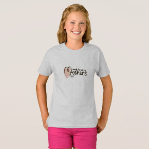 Happy Mother's Day – Elegant Floral Heart Design T-Shirt