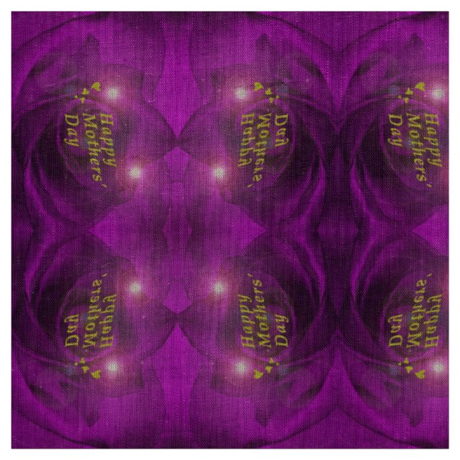 happy mothers day fabric (Swatch)