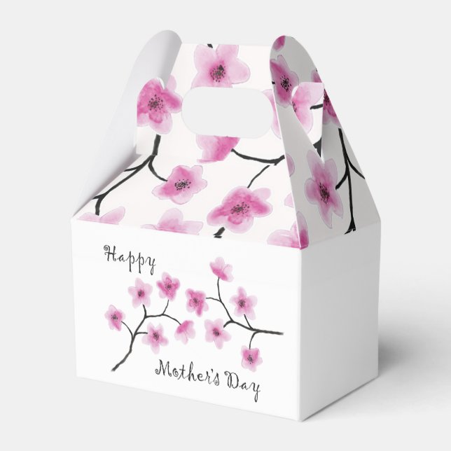 Happy Mother's Day Favour Box (Back Side)