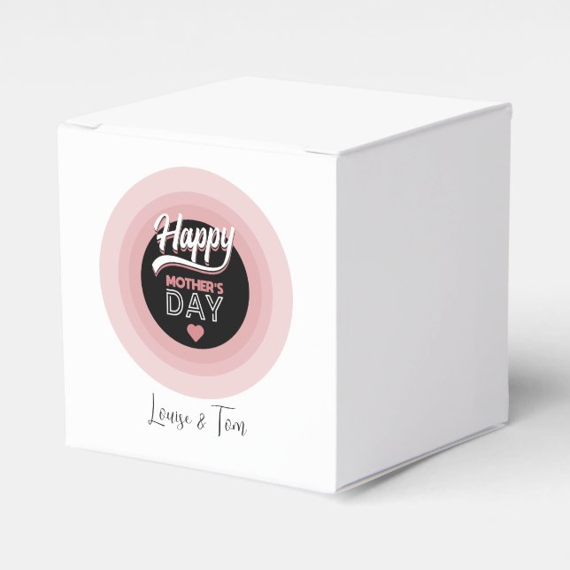 Happy mother's day favour box (Front Side)