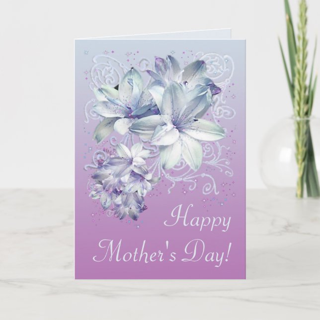 Happy Mother's Day Flowers Card (Front)
