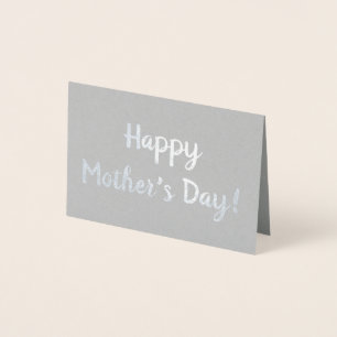 Happy Mother's Day Foil Card
