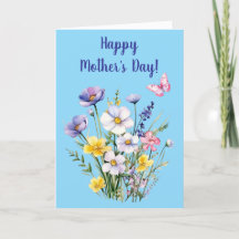 Happy Mother's Day Folded Card