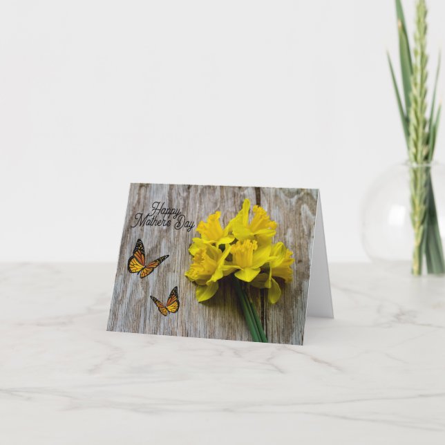 Happy Mother's Day Folded Greeting Card (Front)
