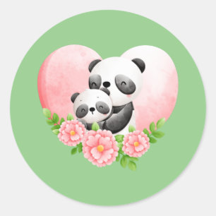 Happy Mothers Day For Best Mother Classic Round Sticker