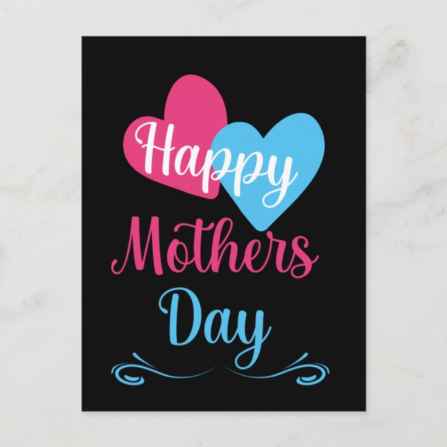  Happy Mothers Day For Best Mother Ever   Postcard (Front)