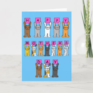 Happy Mother's Day for Cat Lover Card