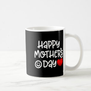 Happy mothers day for toddler baby first mothers coffee mug