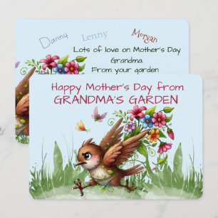 Happy Mother's Day from GRANDMA'S GARDEN  Holiday Card