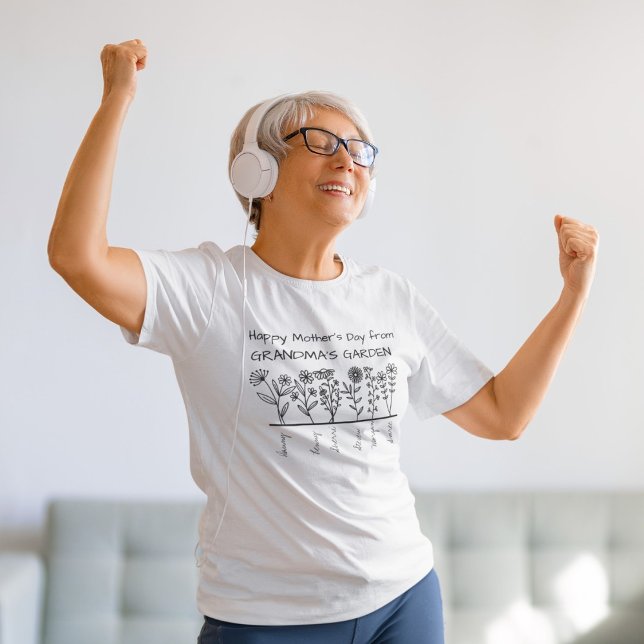 Happy Mother's Day from GRANDMA'S GARDEN T-Shirt (Creator Uploaded)