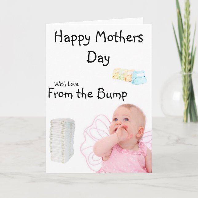 Happy Mothers Day From The Bump Card (Front)