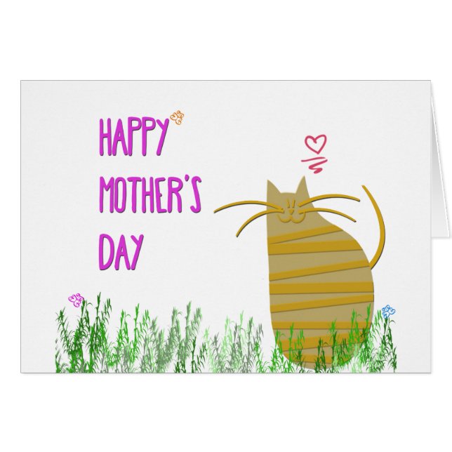 Happy Mother's Day | From the Cat (Front Horizontal)