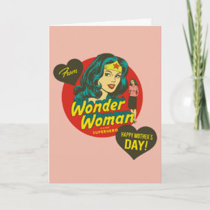 Happy Mother's Day From Wonder Woman Card
