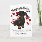 Happy mothers best sale day dachshund