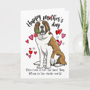 Happy Mother's Day from your Saint Bernard Card