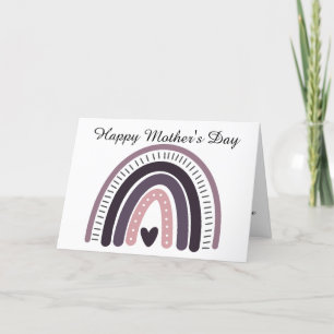 Happy Mother's Day   Gift for The Best Mum Ever Thank You Card